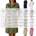 thumbnail image 3 of QUNYINEY Faux Cotton Linen Casual Summer Dresses for Women Midi Red Short Sleeve Shirt Dress with Pockets Collared Button Loose Fit Dresses, 3 of 6