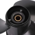 thumbnail image 2 of Boat Propeller 8.5" X 9" for Tohatsu Nissan Mercury 8HP-9.8HP 12 Tooth 3B2W64517, 2 of 7
