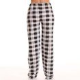 thumbnail image 4 of IYYVV Women's Pajama Pants Stretch Lounge Pants Drawstring Comfy Sleep Bottoms with Pockets 2024 Black XL, 4 of 7