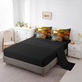 thumbnail image 3 of Crocodile 7 Piece Comforter Set Full Bed In A Bag,Reptile Bedding Sets Coastal Creature Sheet Set With Comforter,Wild Animals Bed Set, 3 of 5