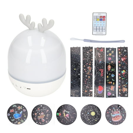 

Star Night Light Projector Music Box Kids Night Light Projector Easy Operation Remote Control For Office Cute Deer