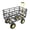 Yellow+Black, variant on Wagon Cart Garden cart trucks make it easier to transport firewood,Green