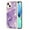 B, variant on Feishell Marble Texture Design for iPhone 15 Case Support Wireless Charging Slim Glossy Shockproof Anti-Scratch Soft & Flexible Protective Phone Case for Women Girls,F