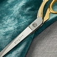 thumbnail image 2 of Fiskars Gold Handle Knife Edge Bent Shears (8-inch), Stainless Steel, 1 Count, 2 of 9