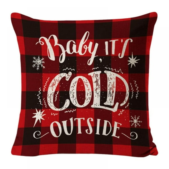 Outdoor Buffalo Plaid Pillows