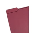 thumbnail image 4 of Smead® Color File Folders, Letter Size, 1/3 Cut, Maroon, Box Of 100, 4 of 9