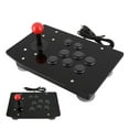 thumbnail image 4 of Arcade Game Controller, Replacement Black Fireproof Wear Resistance Game Handle Controller, 8 Button For Arcade Game Rocker, 4 of 8