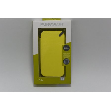 Yellow Oem Spec - New OEM PureGear Folio Carrying Yellow Case For iPhone 5C