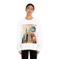 thumbnail image 4 of New York Nightlife Urban Wanderlust Unisex Heavy Blend Crewneck Sweatshirt, 4 of 9