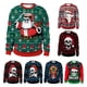 thumbnail image 2 of Sudadera con estampado navideño para hombre y mujer, jersey de cuello redondo de gran tamaño, ropa de Cosplay para fiesta de navidad, 2 of 4
