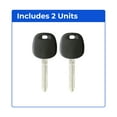thumbnail image 4 of Replacement Transponder Ignition Car Key for Toyota Tacoma 2015 TOY44G Part Number 89785-08040 8978508040 Chip ID TEXAS 4D 72 G CHIP (80-BIT) Pack of 2, 4 of 4