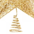 thumbnail image 3 of Bangus Christmas 4.7 Inch Glittered 5 Point Star Treetop, 3 of 6
