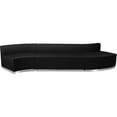 thumbnail image 3 of Flash Furniture Hercules Alon 3 Piece Reception Seating in Black, 3 of 7
