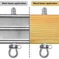 thumbnail image 3 of Swing Hangers SELEWARE, rodamiento pesado de 1500 libras, capacidad de 6 unidades, 3 of 8