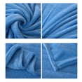 thumbnail image 2 of CRAFTHROU Heat Blanket Flannel Blanket Winter Camping 1Set Blue, 2 of 4
