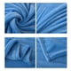 thumbnail image 3 of Mantas gruesas Manta de vellón de franela Manta de luz para camas cálidas 70x100cm (azul), 3 of 4