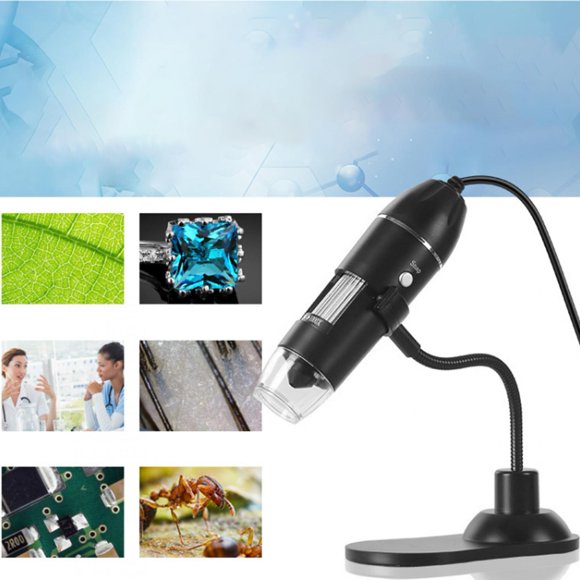 Wirless Microscope, Microscope, With Bendable Hose Bracket For Jewelry Identification Scientific Teaching Tools
