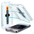 thumbnail image 1 of Protector de pantalla Spigen Glastr EZ FIT para iPhone 14 Pro 2, paquete, 1 of 9