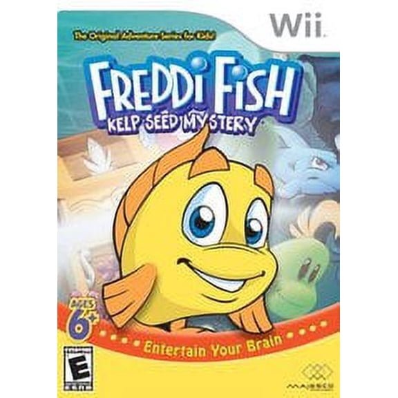 Restored Freddi Fish Kelp Seed Mystery - Nintendo Wii (Refurbished)