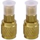thumbnail image 1 of Adaptador de aire acondicionado Rawiri 2 uds R410 adaptador de conversión de sistema de aire acondicionado de acoplador rápido (dorado), 1 of 8