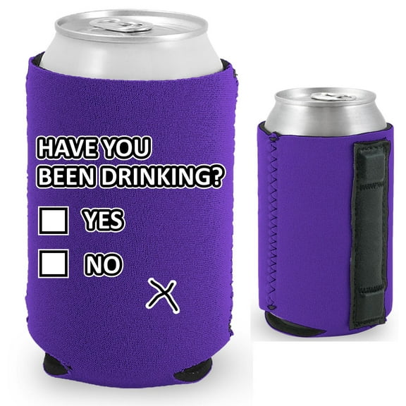 Have You Been Drinking Magnetic Can Coolie (Purple)