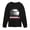 BLACK, variant on Instant Message - Baseball Flash - Youth Boys Long Sleeve Graphic T-Shirt