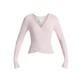 thumbnail image 5 of Avia Women's Reversible Wrap Top with Long Sleeves, Sizes XS-XXXL, 5 of 7
