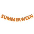 thumbnail image 1 of Summerween Decorations Pre Strung Summer Halloween Decorations Banner Decor, 1 of 5