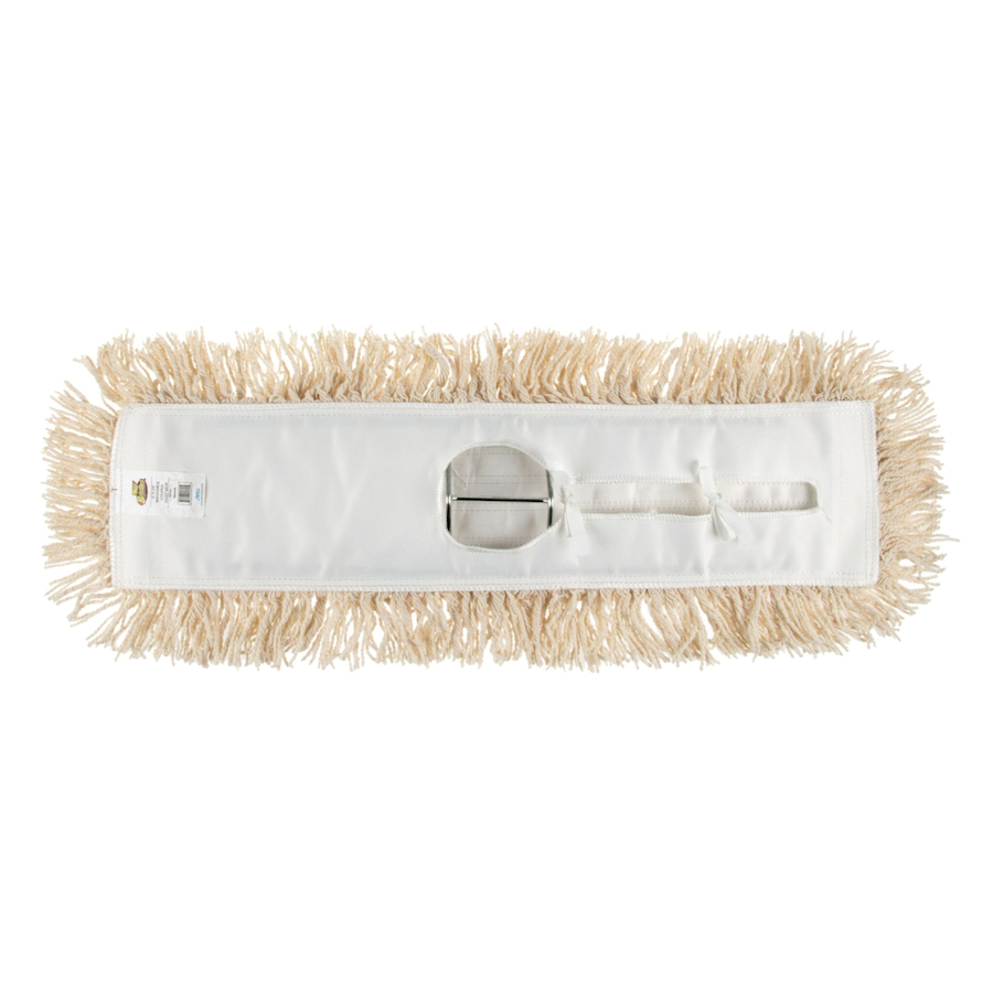 Janico 24" x 5" W White Cotton Yarn Washable Pretreated Reusable Dust