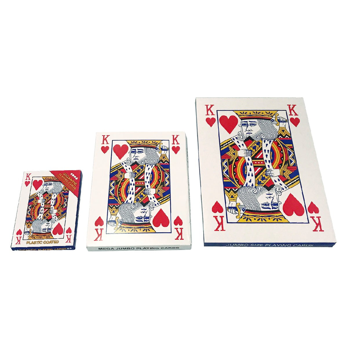 Teens or Seniors Large Print Full Deck of Cards JUMBO Playing Cards for Kids 