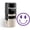 Purple, variant on Promot Round Teacher Self-Inking Stamp for Grading & Feedback (Smiley Blue)