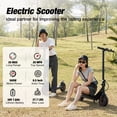 thumbnail image 3 of Folding Electric Scooter,500W Peak Motor E-Scooter for Adults Teen,20 MPH,20 Mile Range, 3 of 8