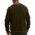 thumbnail image 6 of VJATTWR Men Heavy Long Sleeve T-Shirt, Crew Neck Classic Fit Tee, Assorted Color Xxl, 6 of 8