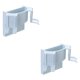 thumbnail image 1 of Kearding Soporte de plástico para cepillos de para colgar en la pared, estante de almacenamiento de de dientes, máquina de afeitar, Azul 2piezas Kearding CBP148893, 1 of 6