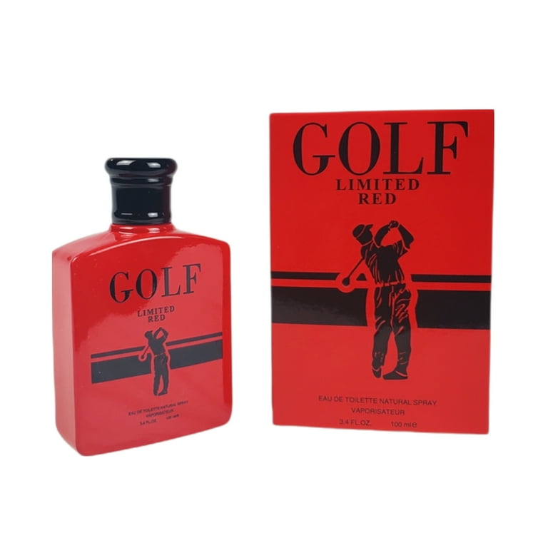 Set of 4 Golf Series Colognes Black Blue Red Club Fragrance