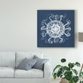 thumbnail image 3 of Trademark Fine Art 'Sea Anemone on Indigo I' Canvas Art by Vision Studio, 3 of 4