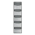 thumbnail image 1 of Organizador de ropa interior colgante con 5 bolsillos y forro | Gran espacio de almacenamiento de tela no tejida para armario, baño y dormitorio | Organizador de ropa y calcetines que ahorra espacio, 1 of 2