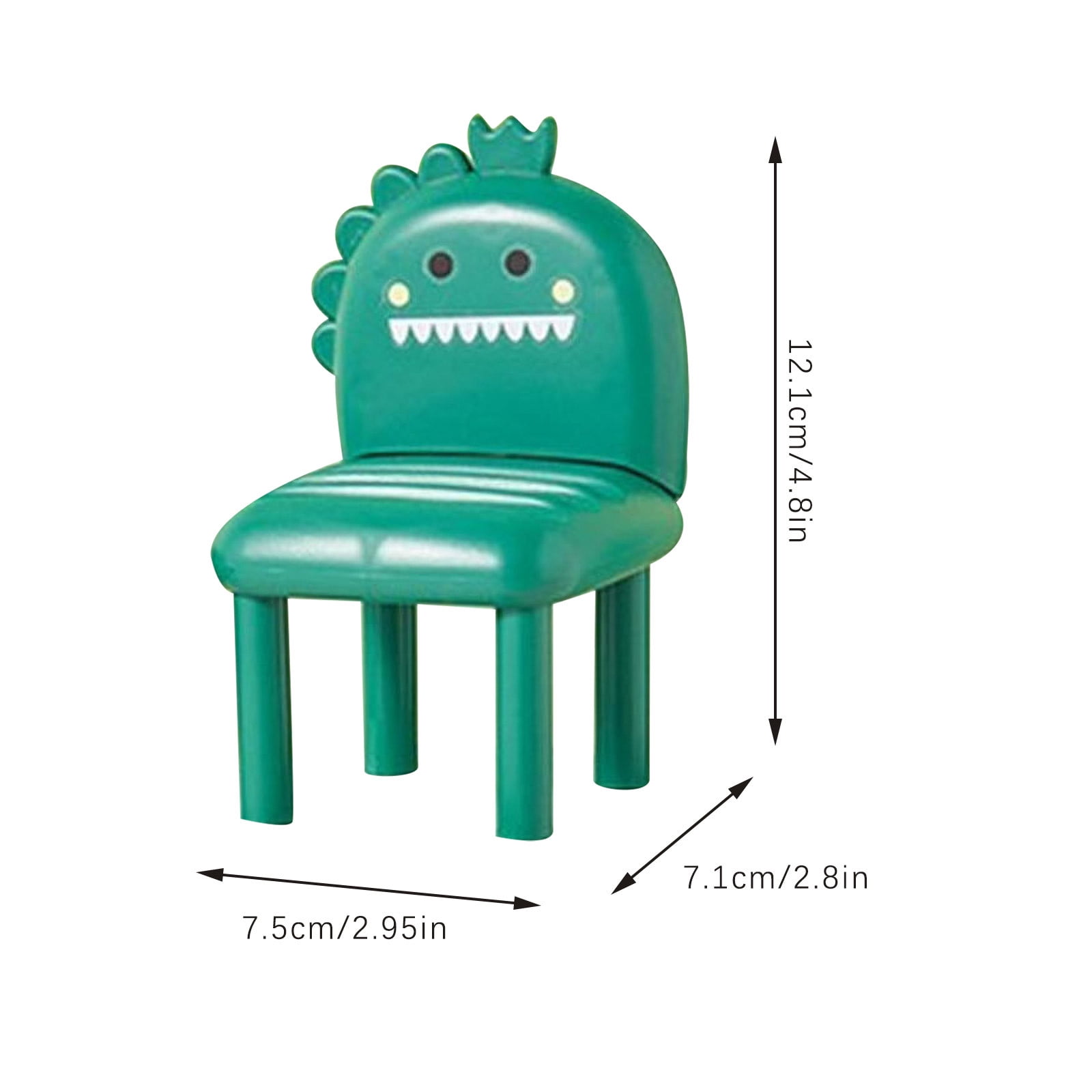 Wall Phone Holder,Mobile Phone Stand Creative Small Dinosaur Mobile Phone Stand, Small Chair, Lazy Man Support Stand, Floor Mounted Wall Mounted Desktop Decoration, Drama Artifact