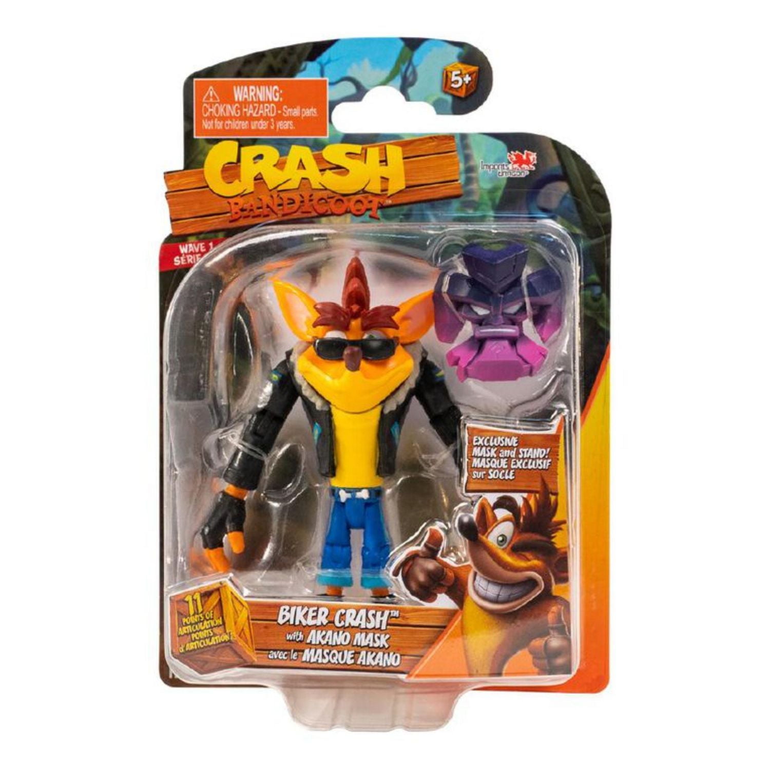 Crash Bandicoot 4.5 assorted Figures