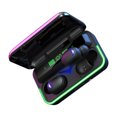 thumbnail image 2 of Seitruly Auriculares Bluetooth con micrófono 9D, auriculares deportivos estéreo, auriculares para juegos, auriculares inalámbricos para Android Cables de audio/vídeo, 2 of 8