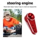 thumbnail image 3 of Btafrte Brazo RC 15T Para Coche ES08MA II Axial SCX24 1/24 RC Rojo, 3 of 9