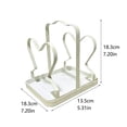 thumbnail image 4 of zhangmingg Upgraded Multifunctional Kitchen Lid Holder and Spoon Rest with Tray for Organized Cooking Space, 4 of 8