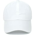 thumbnail image 4 of Womens Criss Cross Ponytail Baseball Cap Adjustable High Messy Bun Ponycap Quick Drying Hat, 4 of 4