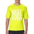 thumbnail image 1 of "Mens and Big Mens Best Papa T-Shirt, up to size 3XLT", 1 of 5