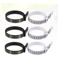 thumbnail image 4 of 10pcs US Ring Measurements womans rings finger size measuring tool Ring Gauge Metal child set, 4 of 5