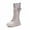 Beige, variant on WEIYLL Girls Boots Mid Calf Warm Lined Snow Toddler Casual Beige Cold Weather Boots for 4-4.5 Years