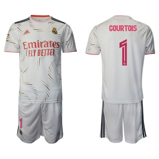 مرزبه Men 2021-2022 Club Real Madrid home white 1 Adidas Soccer Jerseys مرزبه