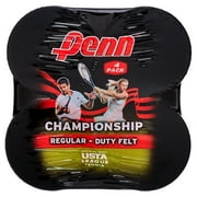 Penn Championship Regular Duty Tennis Balls - 4 pack (Shrink wrapped)