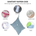 thumbnail image 2 of Diaper Bag Pouch Baby Stroller Hanging Infant Trolley Daily Use Blue Cotton for 1Set, 2 of 2