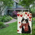 thumbnail image 5 of Happy Valentines Day Cat Garden Flag Valentine Love Heart Garden Flag Anniversary Wedding Outdoor Decor, 5 of 8